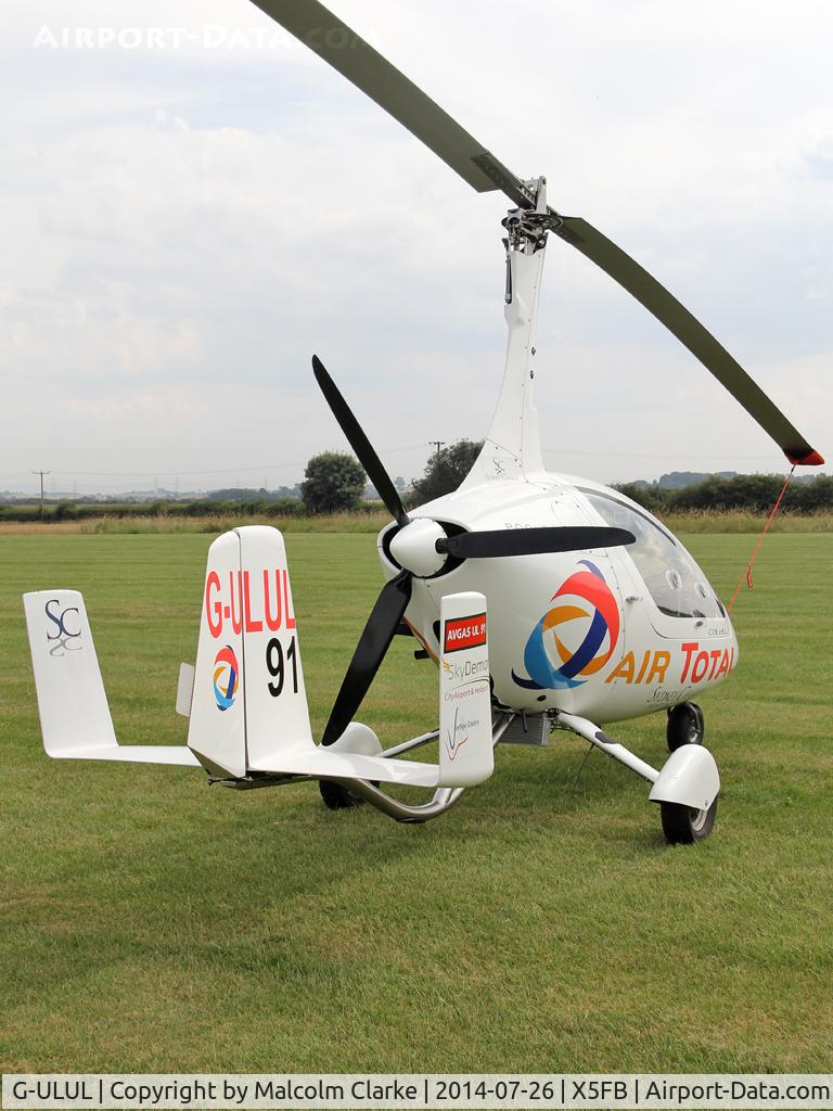 G-ULUL, 2010 RotorSport UK Calidus C/N RSUK/CALS/009, Rotorsport UK Calidus prior to performing at the 2014 Sunderland Air Show. Fishburn Airfield, July 2014.