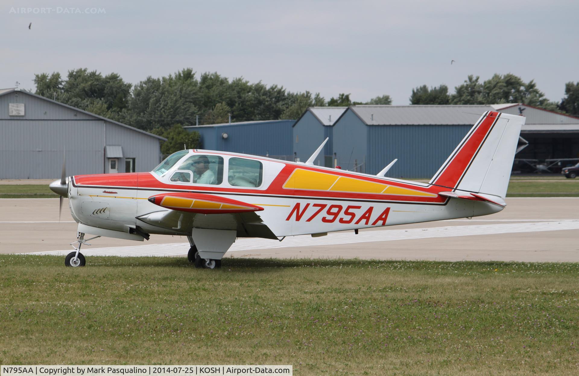 N795AA, 1959 Beech 35-33 Debonair C/N CD-29, Beech 33