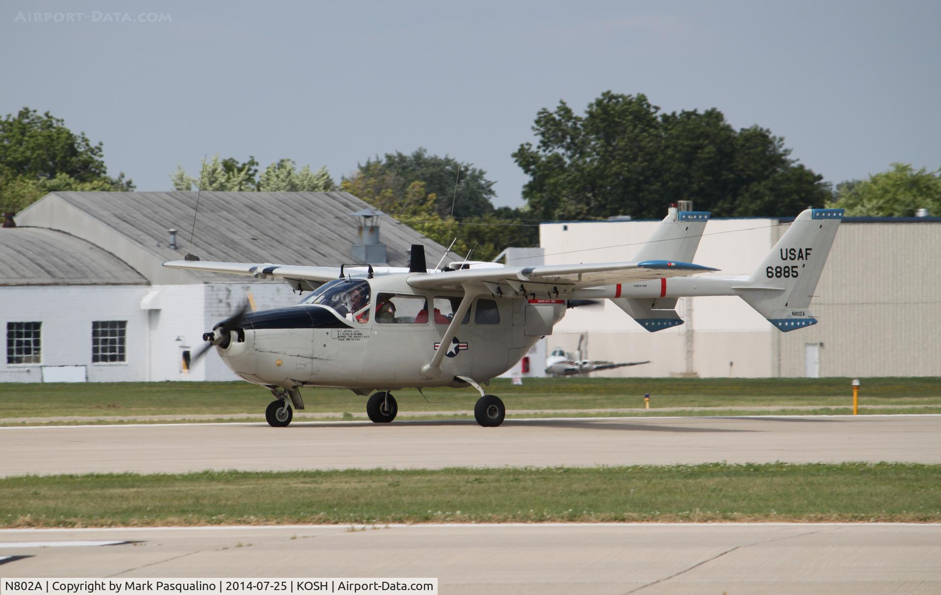 N802A, 1968 Cessna O-2A (M337B) Super Skymaster Super Skymaster C/N 337M-0174, Cessna O-2A