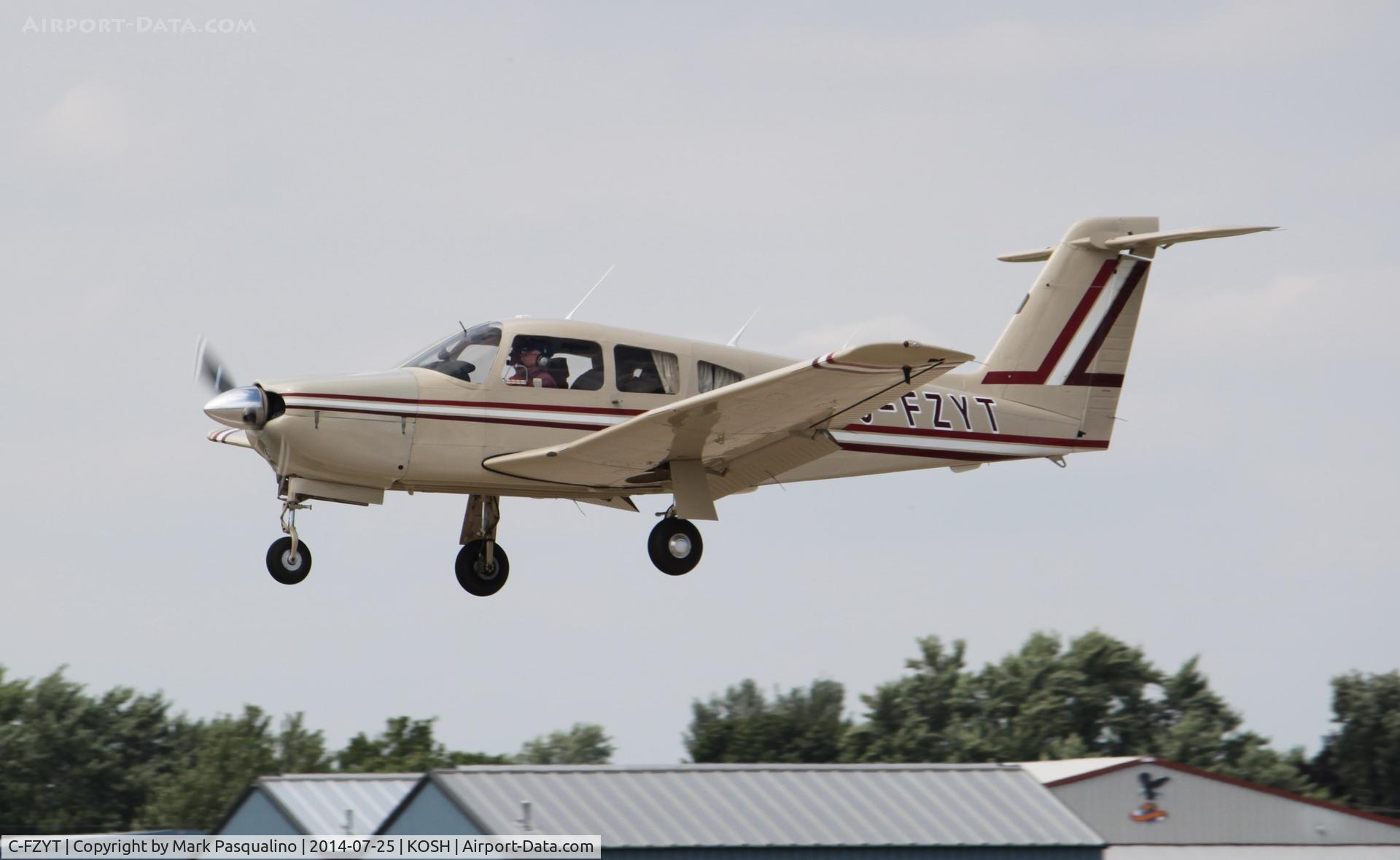 C-FZYT, 1981 Piper PA-28RT-201 Arrow IV C/N 28R-8218008, Piper PA28RT-201
