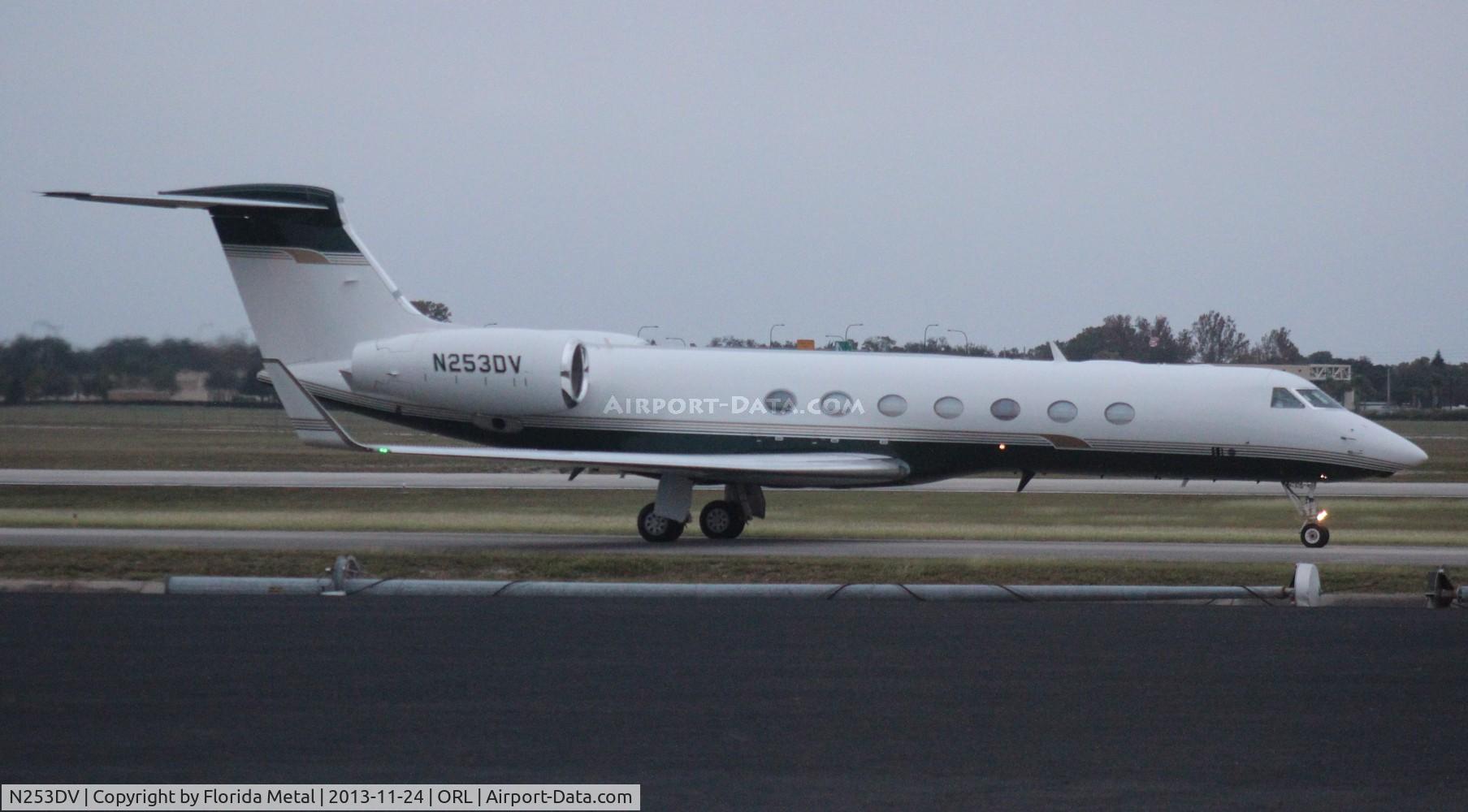 N253DV, Gulfstream Aerospace GV-SP (G550) C/N 5257, Gulfstream 550