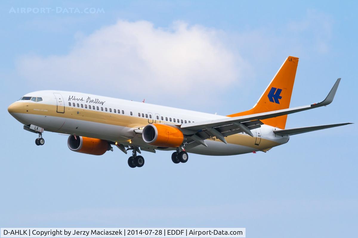 D-AHLK, 2008 Boeing 737-8K5 C/N 35143, Boeing 737-8K5,