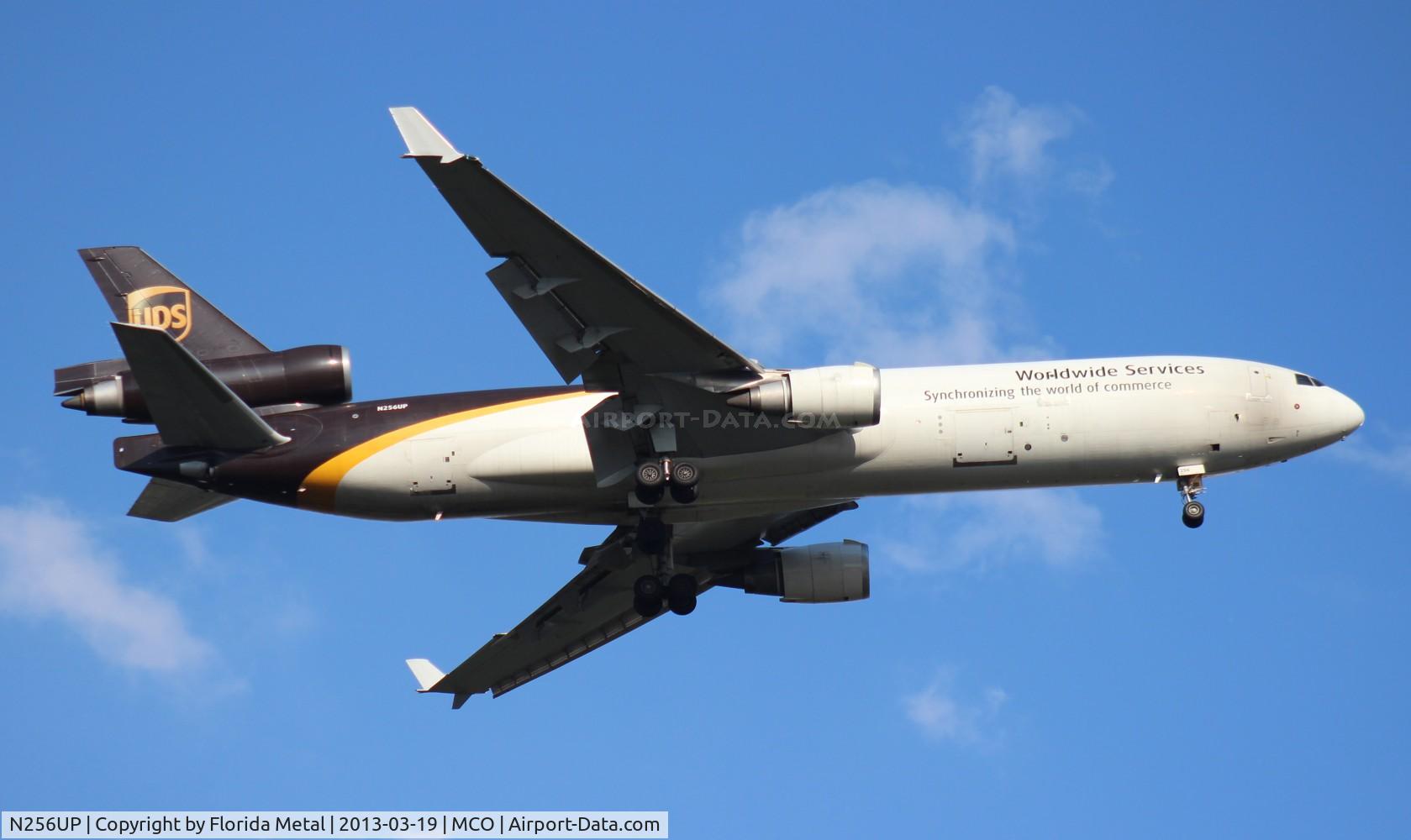 N256UP, 1992 McDonnell Douglas MD-11F C/N 48405, UPS MD-11