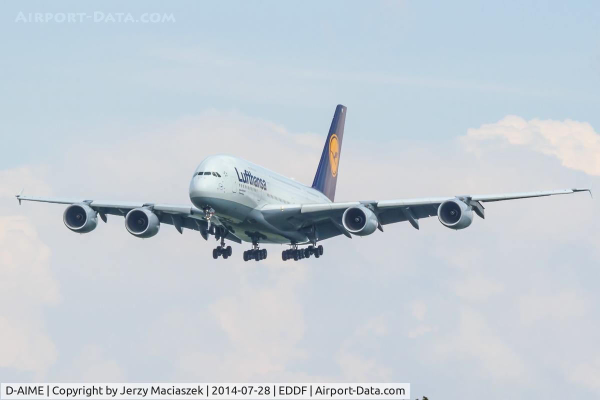 D-AIME, 2010 Airbus A380-841 C/N 061, Airbus A380-841