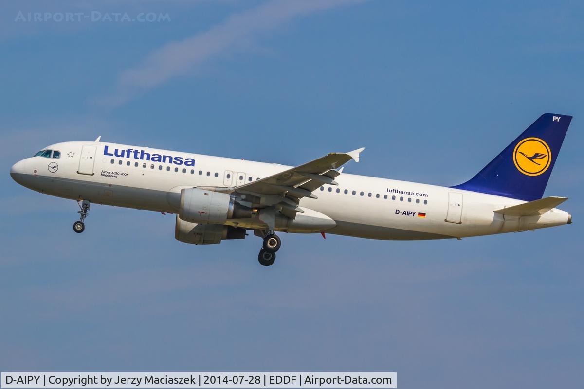 D-AIPY, 1991 Airbus A320-211 C/N 161, Airbus A320-211