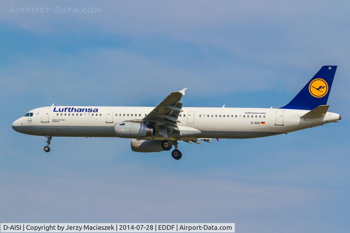 D-AISI, 2007 Airbus A321-231 C/N 3339, Airbus A321-231