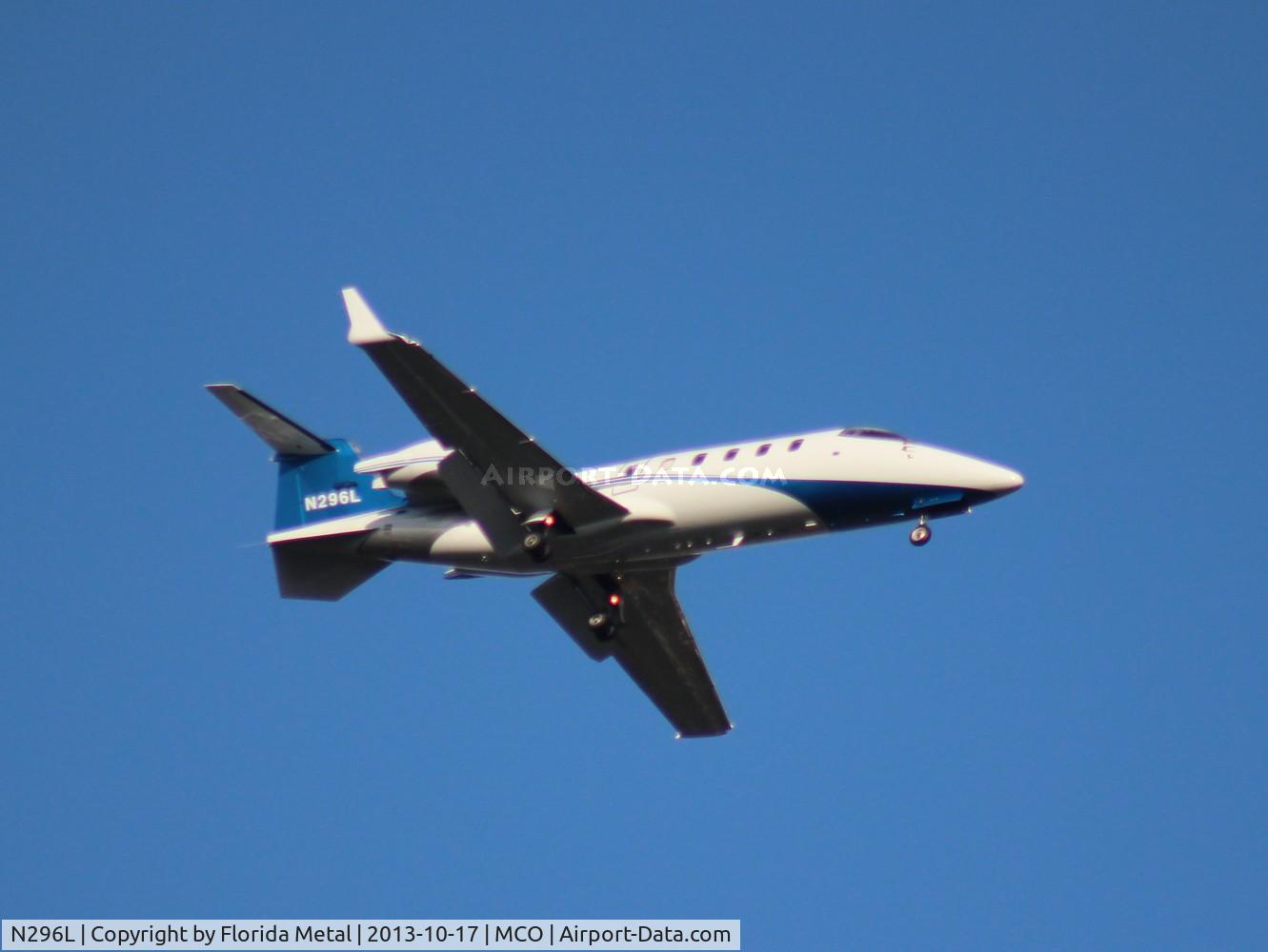 N296L, 2005 Learjet Inc 60 C/N 296, Lear 60