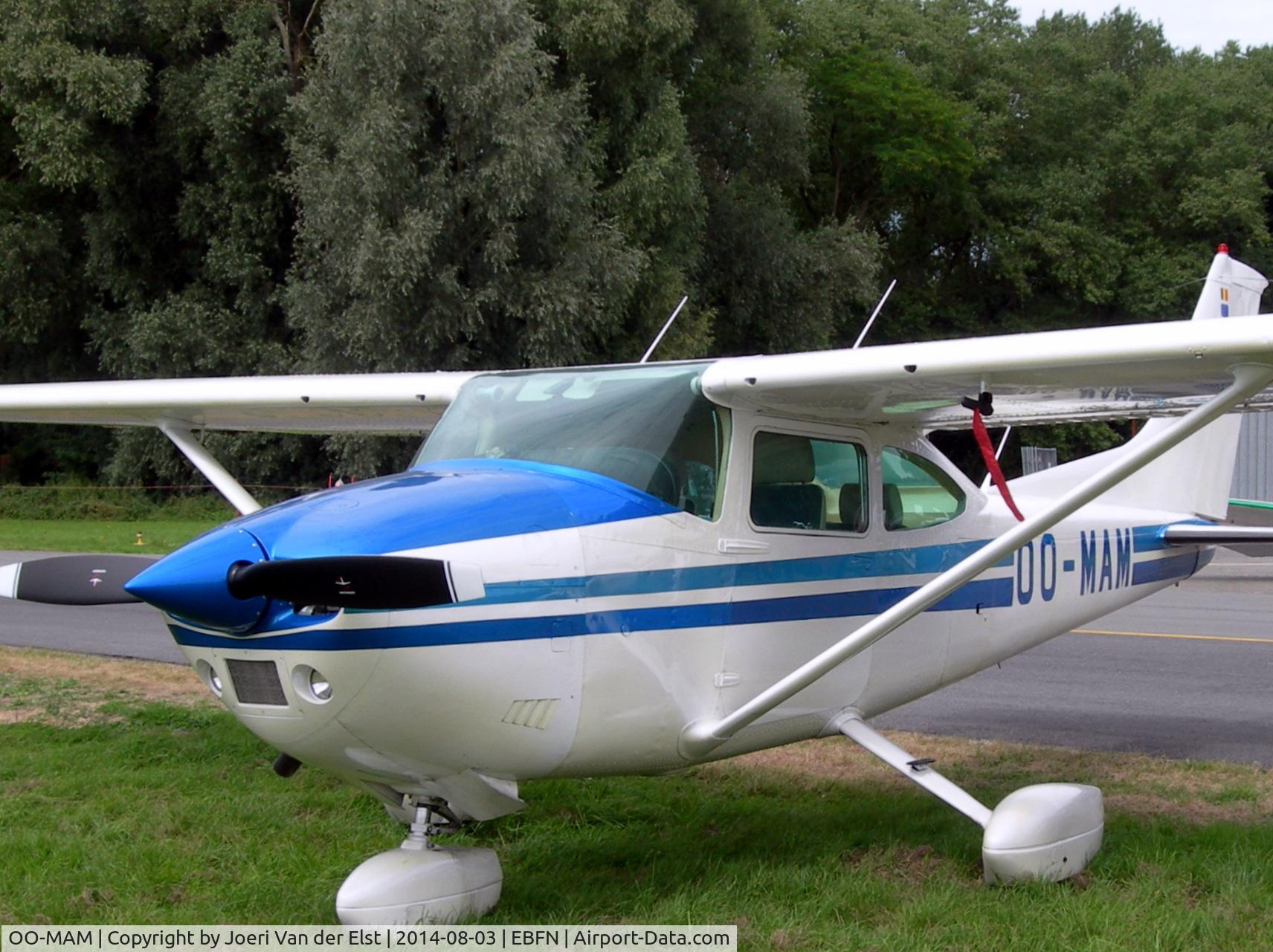 OO-MAM, 1980 Reims F182Q C/N 0144, Fly-in Koksijde 2014