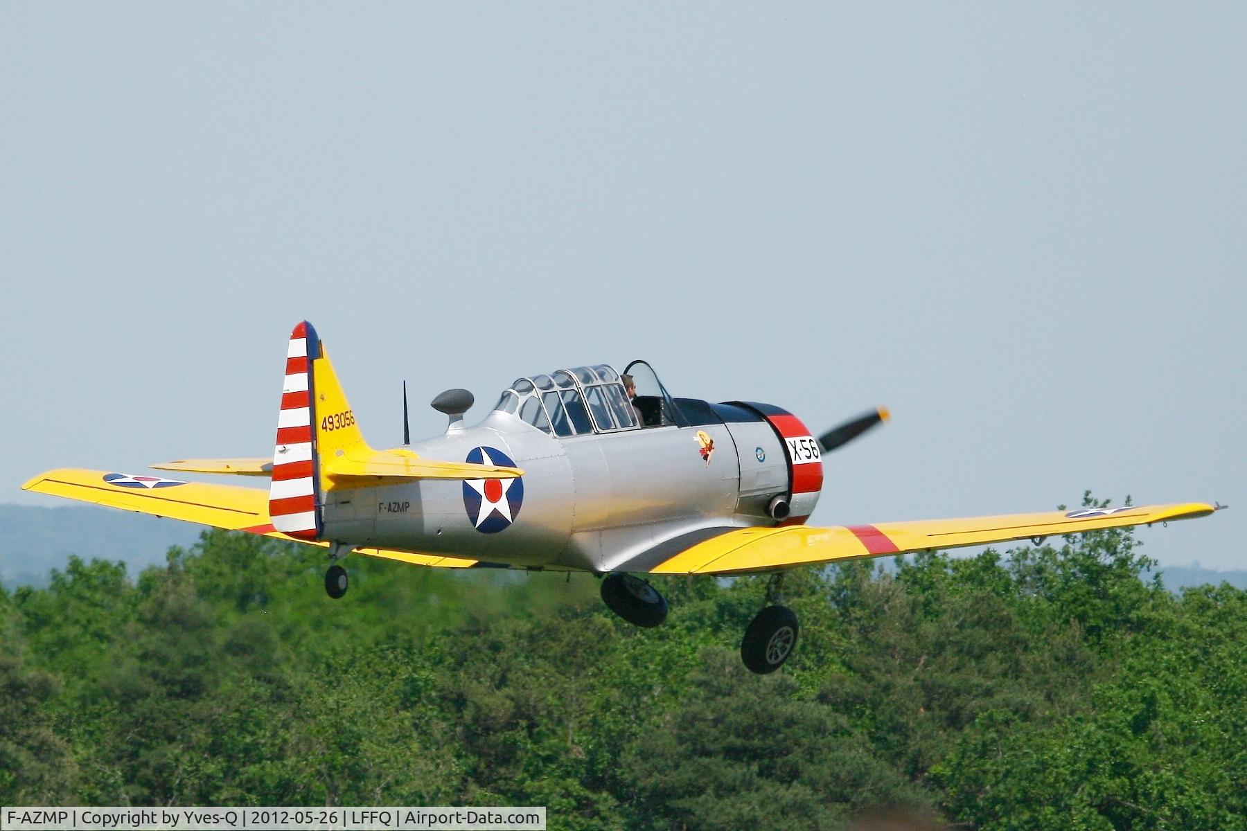 F-AZMP, North American T-6G Texan C/N 168-160, North American T-6G Texan,  La Ferte-Alais Airfield (LFFQ)