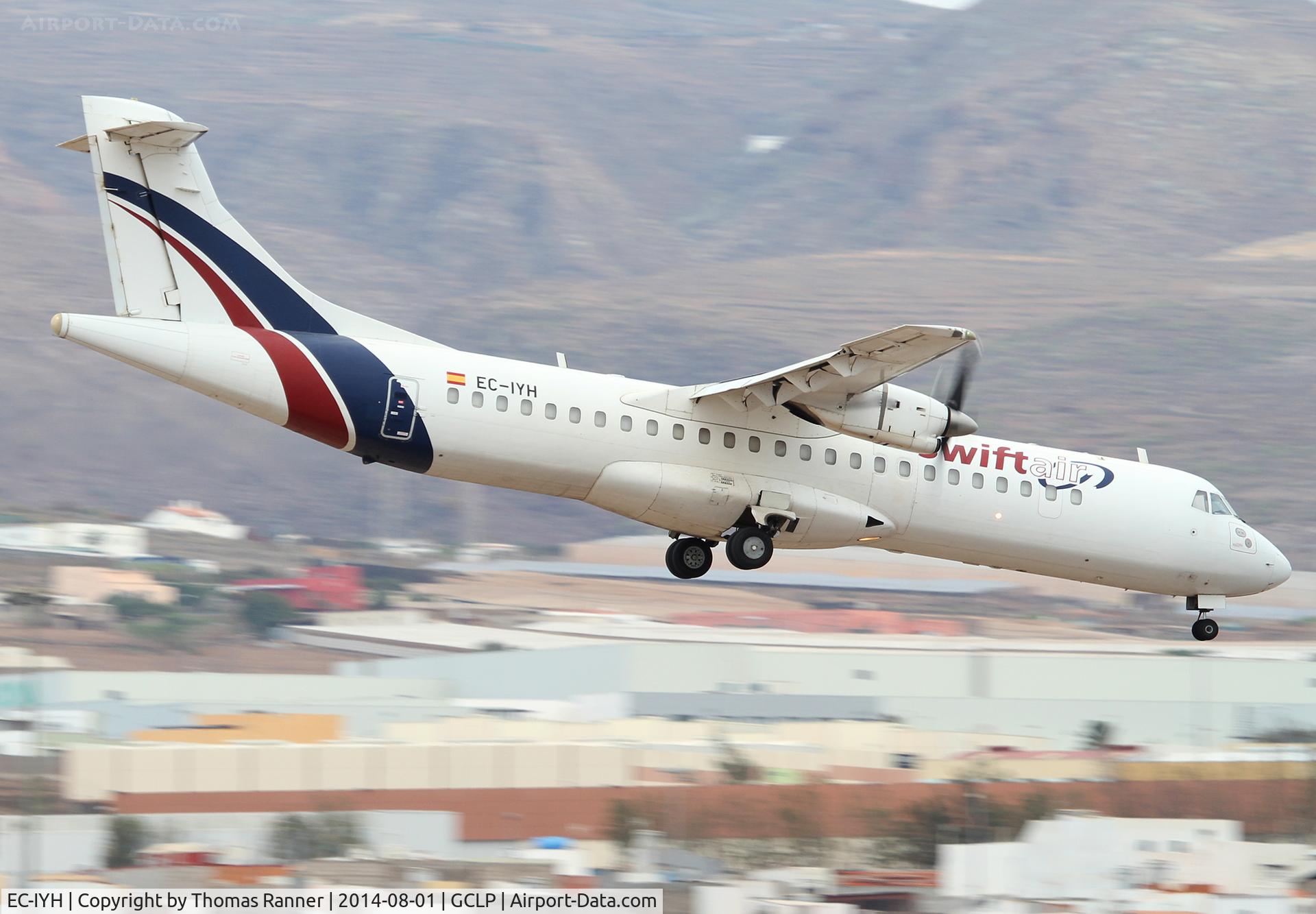EC-IYH, 1992 ATR 72-202 C/N 330, Swiftair ATR72
