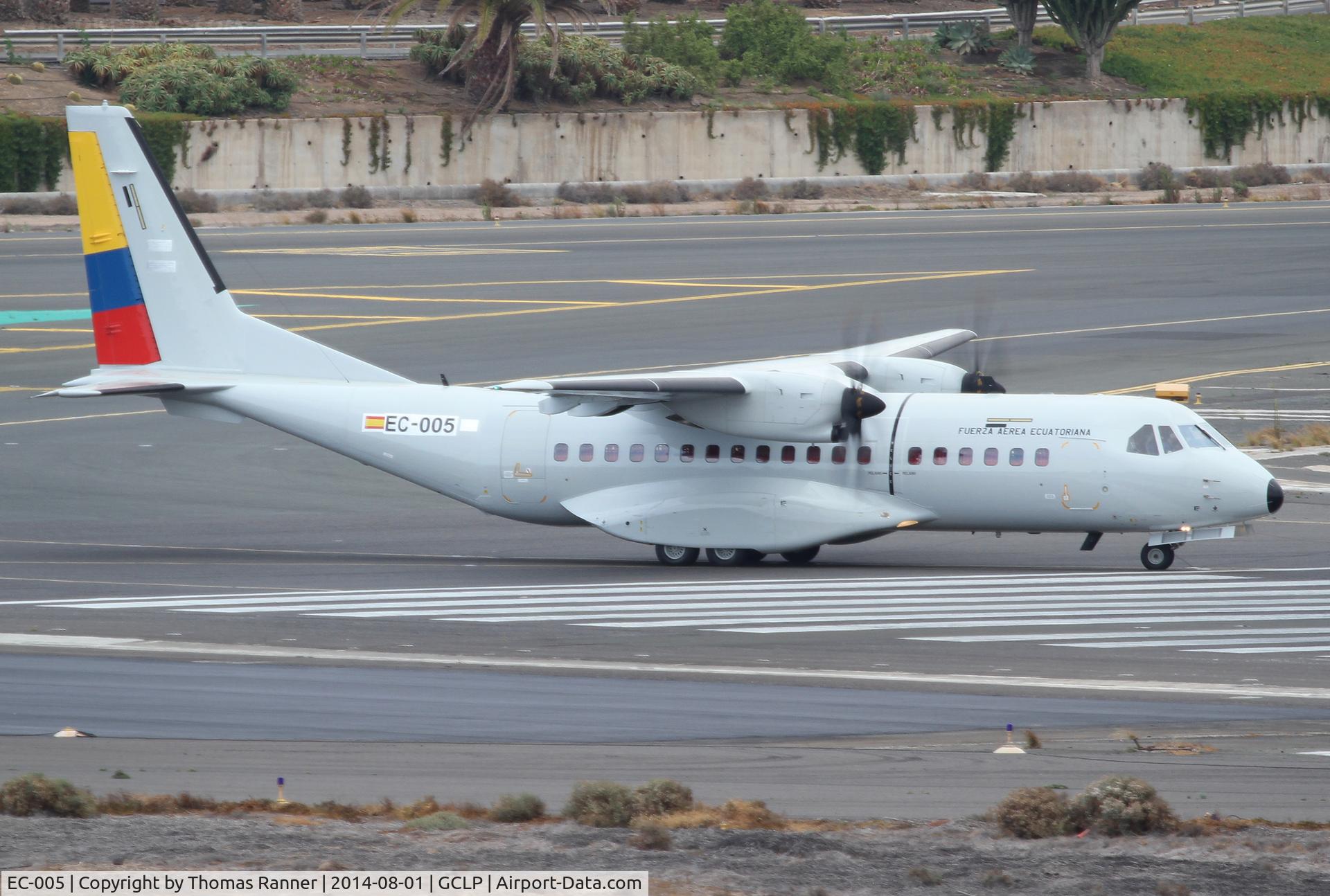 EC-005, 2014 CASA C-295M C/N S-117, Ecuador Air Force C-295M