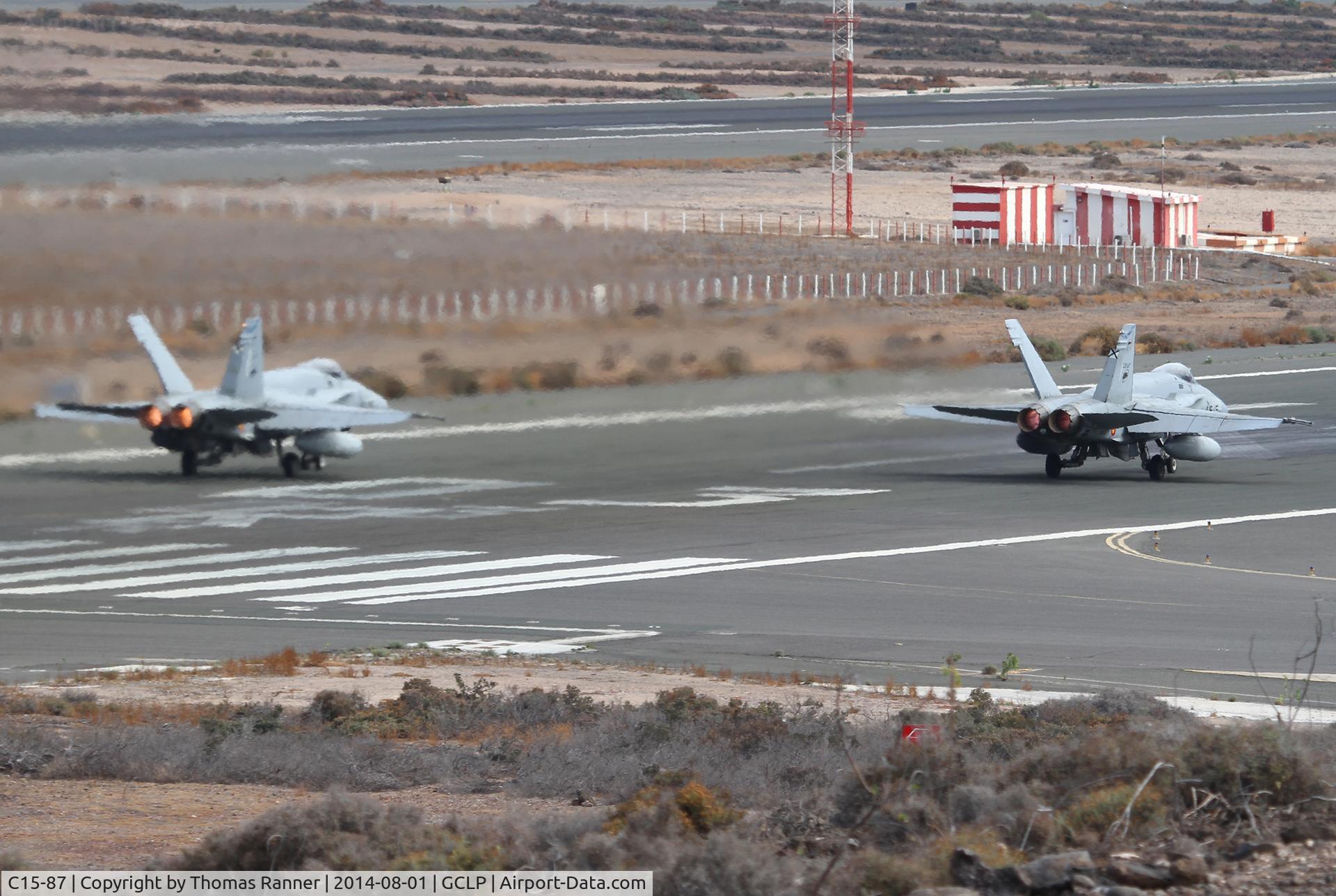 C15-87, McDonnell Douglas F/A-18A+ Hornet C/N 159/A122, Spain Air Force F/A18