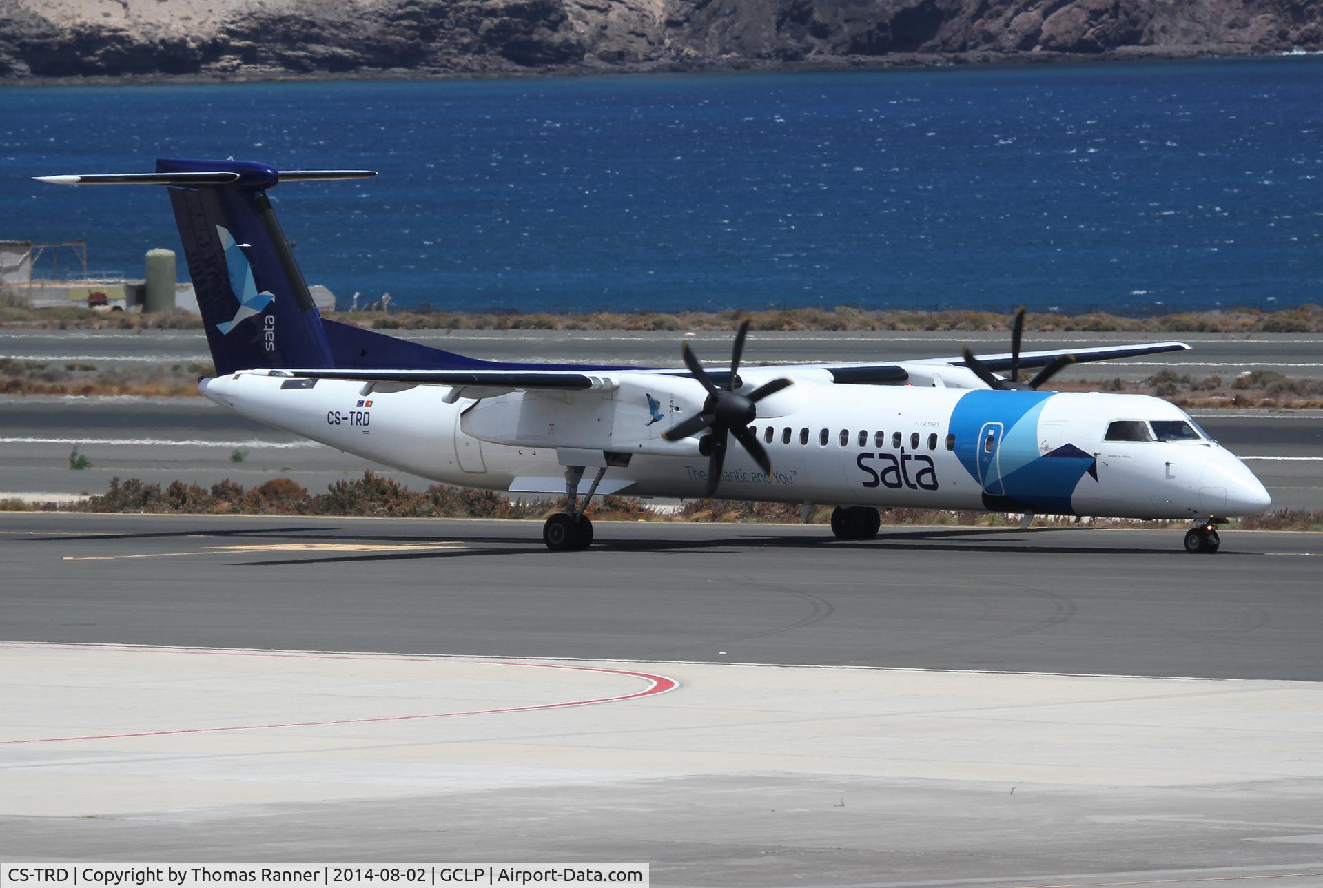 CS-TRD, 2009 De Havilland Canada DHC-8-402 Dash 8 C/N 4291, SATA DHC8