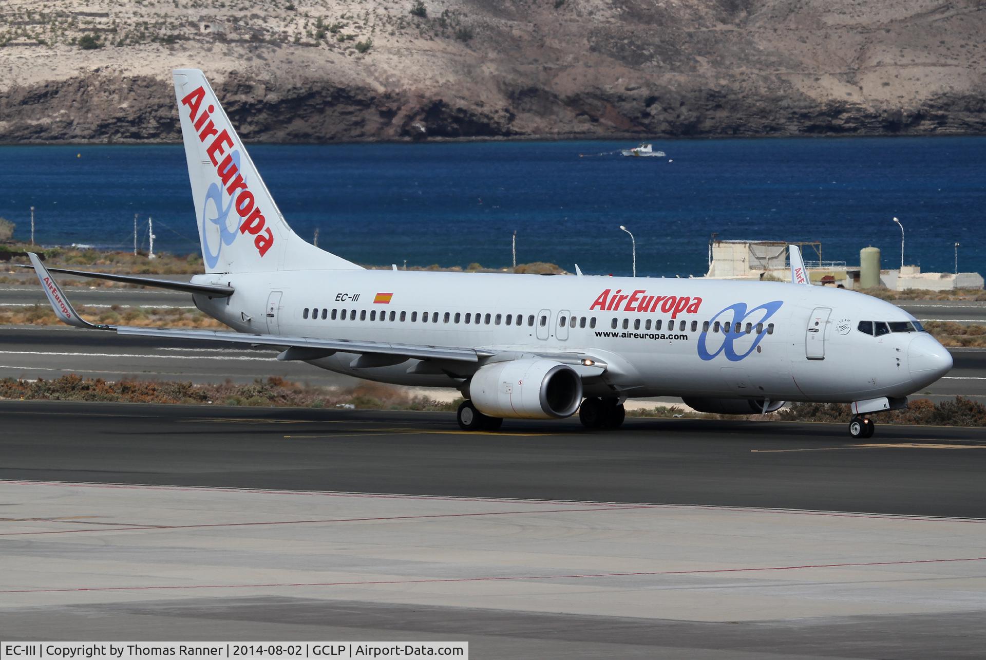EC-III, 2002 Boeing 737-86Q C/N 30284, Air Europa