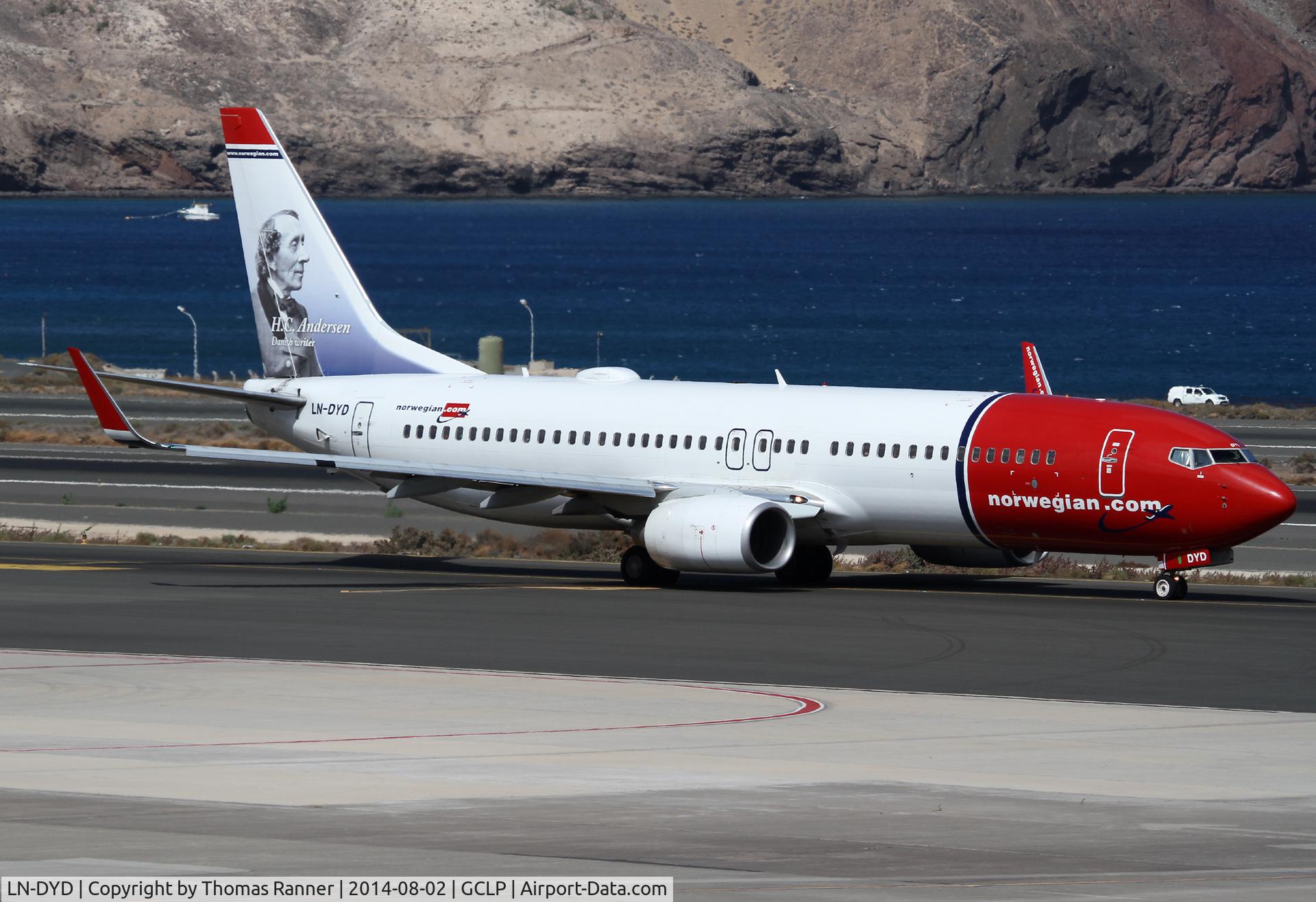LN-DYD, 2010 Boeing 737-8JP C/N 39002, Norwegian B737