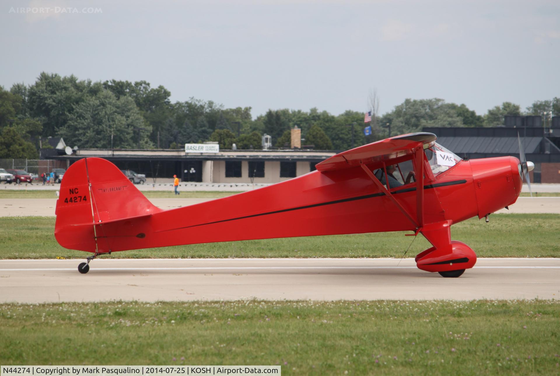 N44274, 1946 Taylorcraft BC12-D1 C/N 10074, Taylorcraft BC12-D1