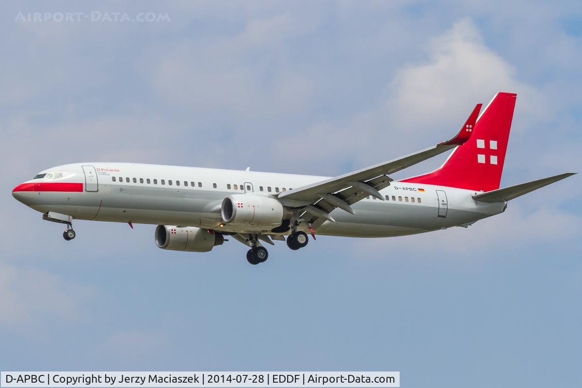 D-APBC, 2004 Boeing 737-8BK C/N 33016, Boeing 737-8BK