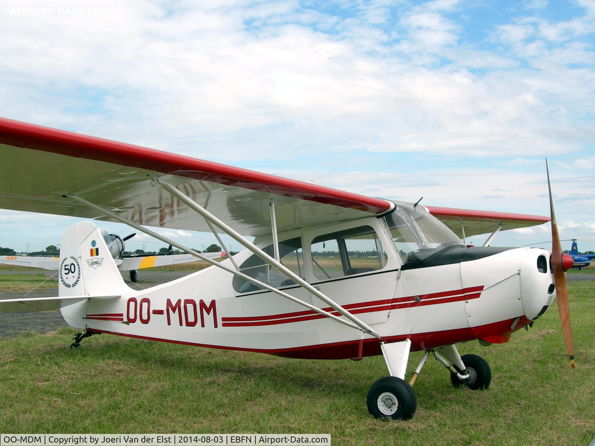 OO-MDM, 1946 Aeronca 7AC Champion C/N 7AC-3623, Fly-in Koksijde 2014