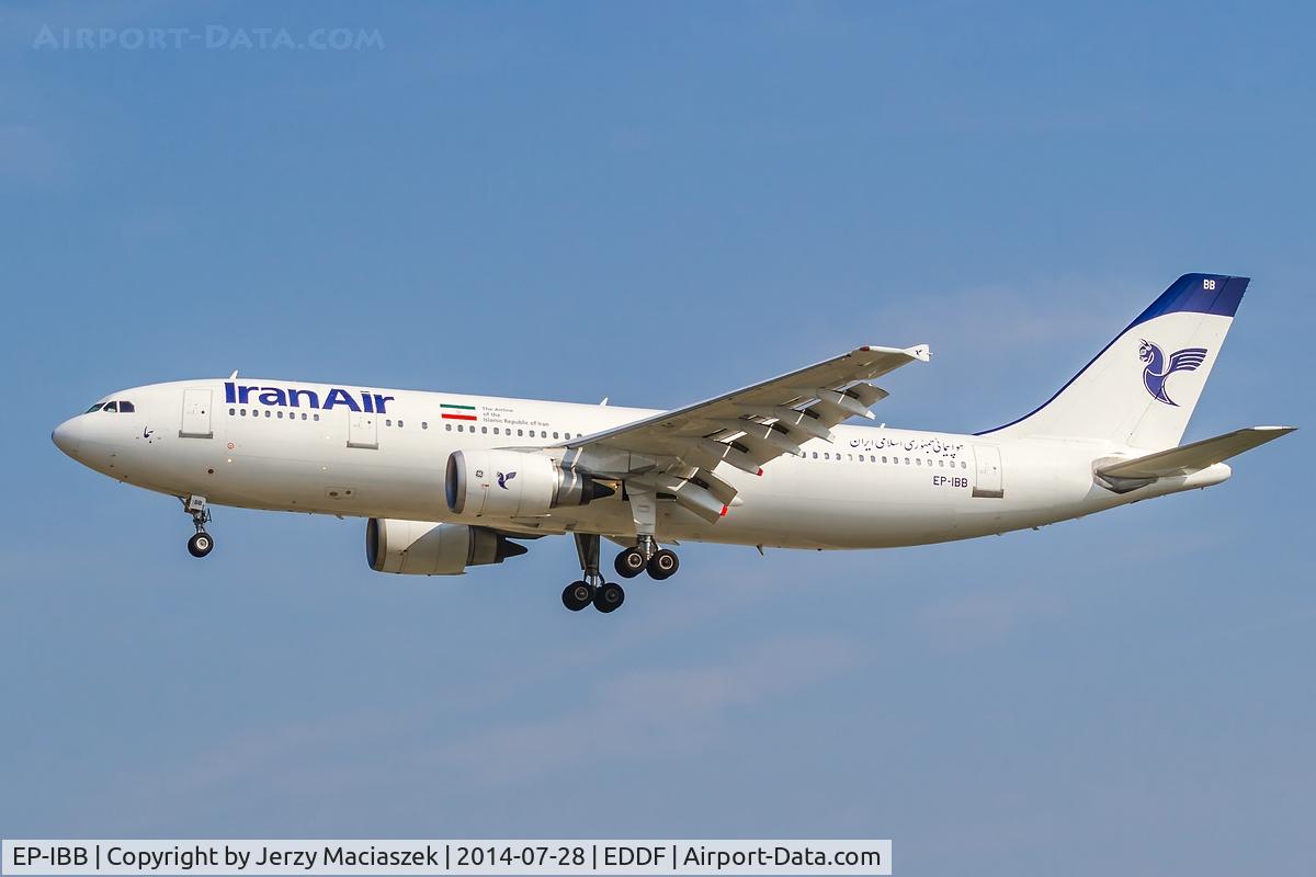 EP-IBB, 1994 Airbus A300B4-605R C/N 727, Airbus A300-605R