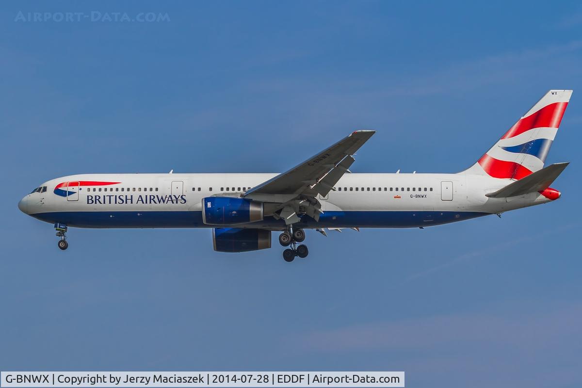 G-BNWX, 1994 Boeing 767-336 C/N 25832, Boeing 767-336