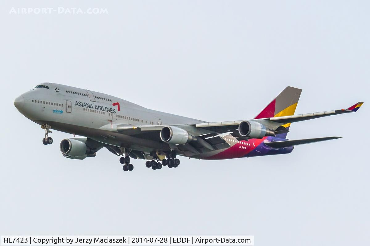 HL7423, 1997 Boeing 747-48EM(F) C/N 27282, Boeing 747-48E