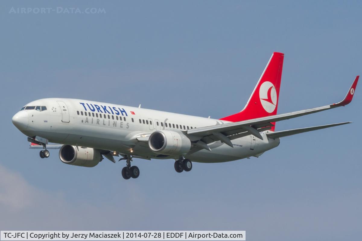 TC-JFC, 1998 Boeing 737-8F2 C/N 29765, Boeing 737-8F2,