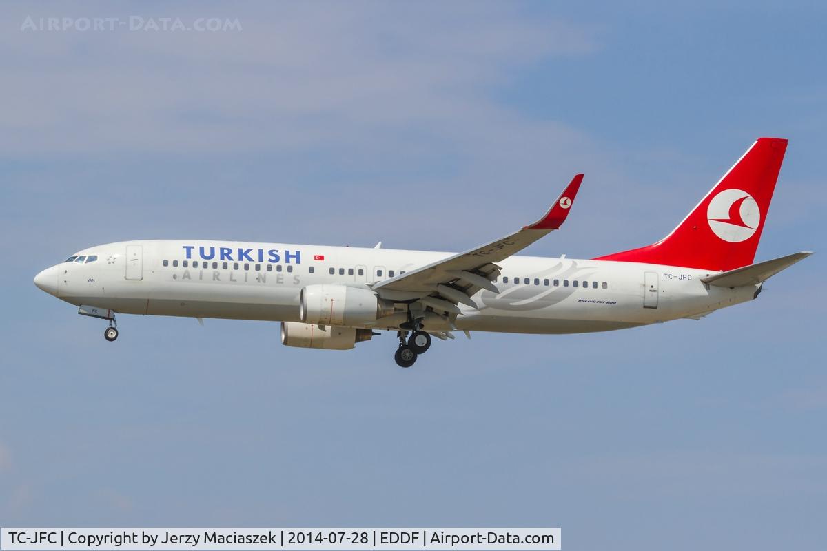TC-JFC, 1998 Boeing 737-8F2 C/N 29765, Boeing 737-8F2,
