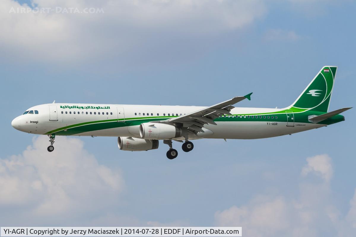 YI-AGR, 2010 Airbus A321-231 C/N 4067, Airbus A321-231