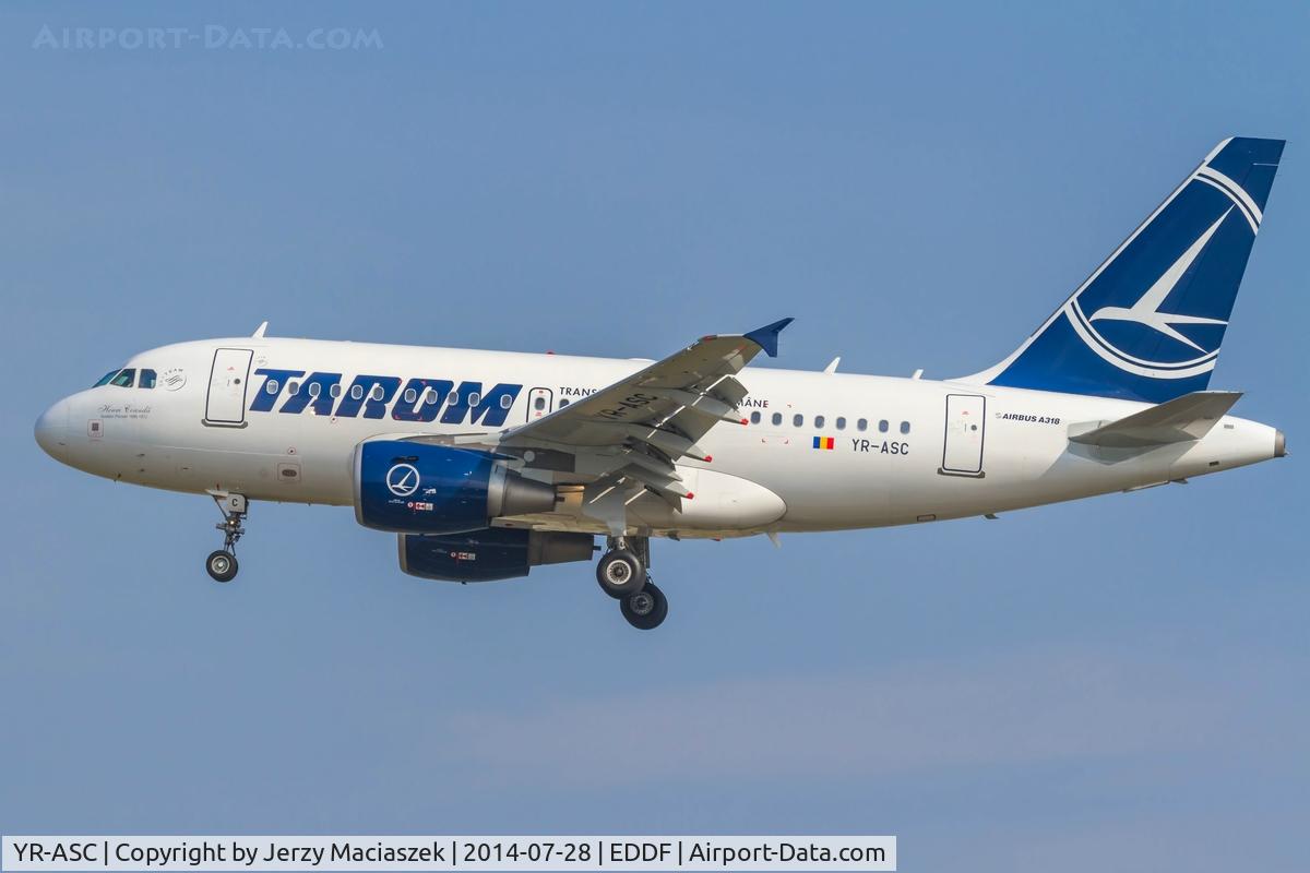 YR-ASC, 2007 Airbus A318-121 C/N 3220, Airbus A318-121