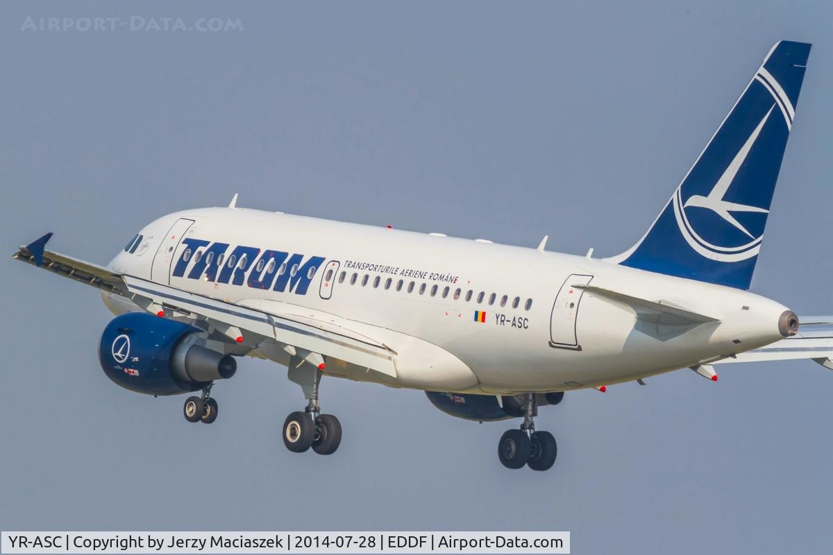 YR-ASC, 2007 Airbus A318-121 C/N 3220, Airbus A318-121