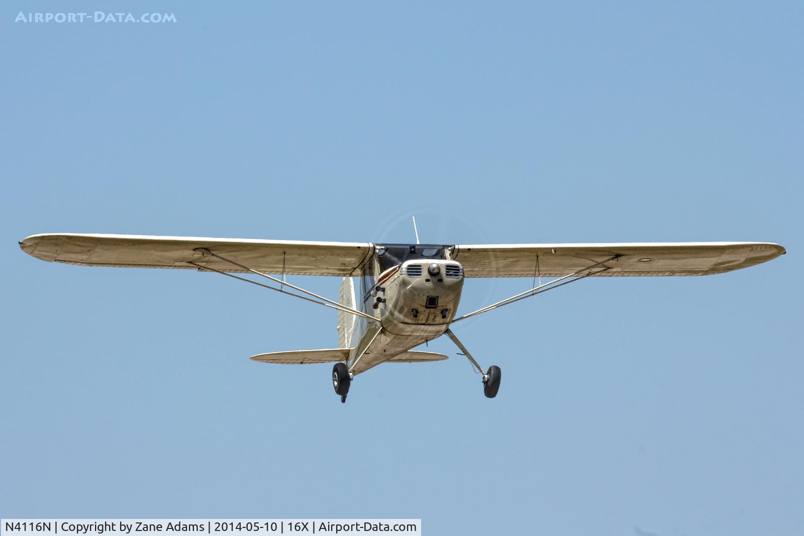 N4116N, 1947 Cessna 140 C/N 13574, At the 2014 Propwash Party