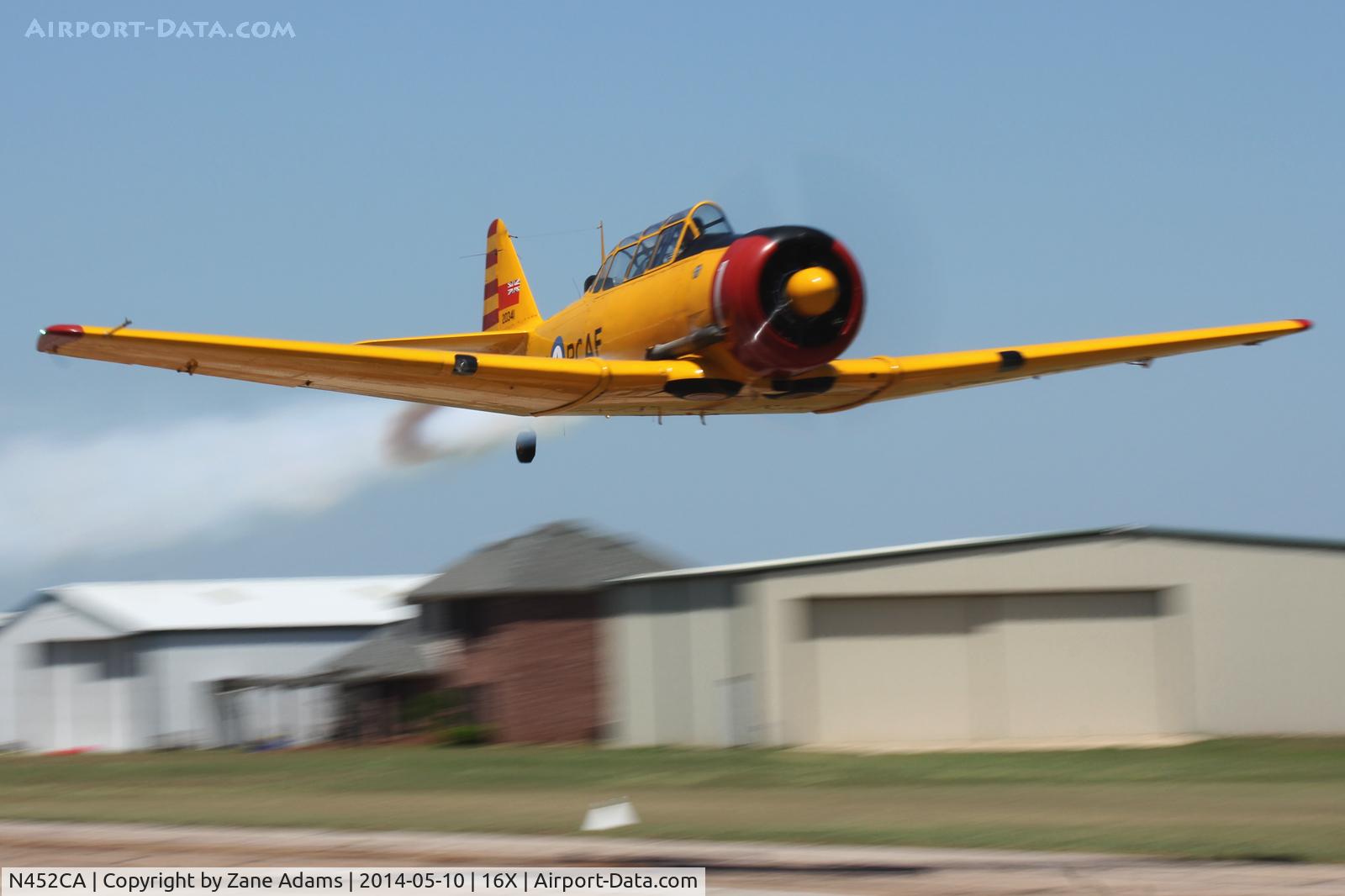 N452CA, 1952 Canadian Car & Foundry Harvard MK IV C/N CCF4-132, At the 2014 Propwash Party