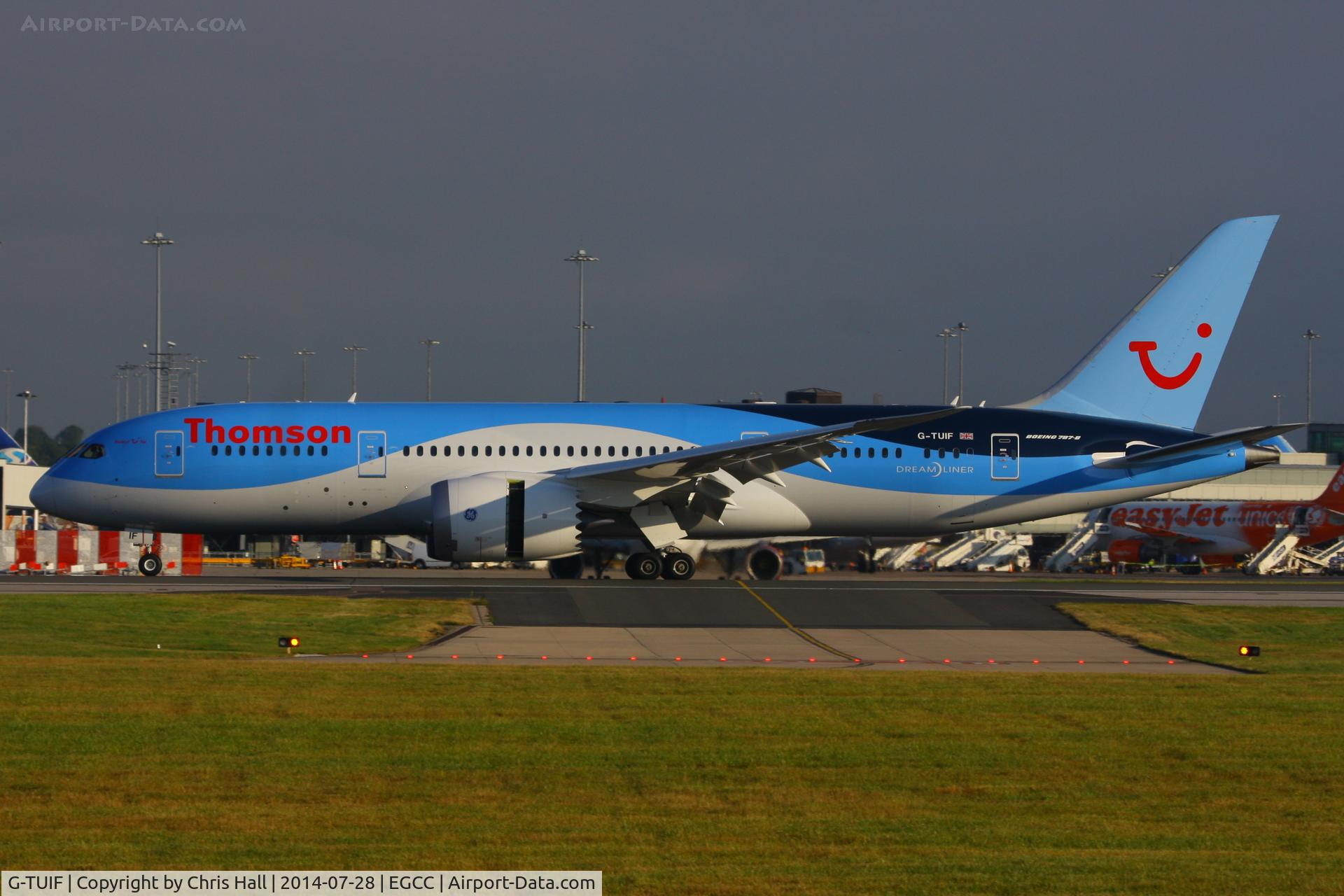 G-TUIF, 2014 Boeing 787-8 Dreamliner C/N 36428, Thomson