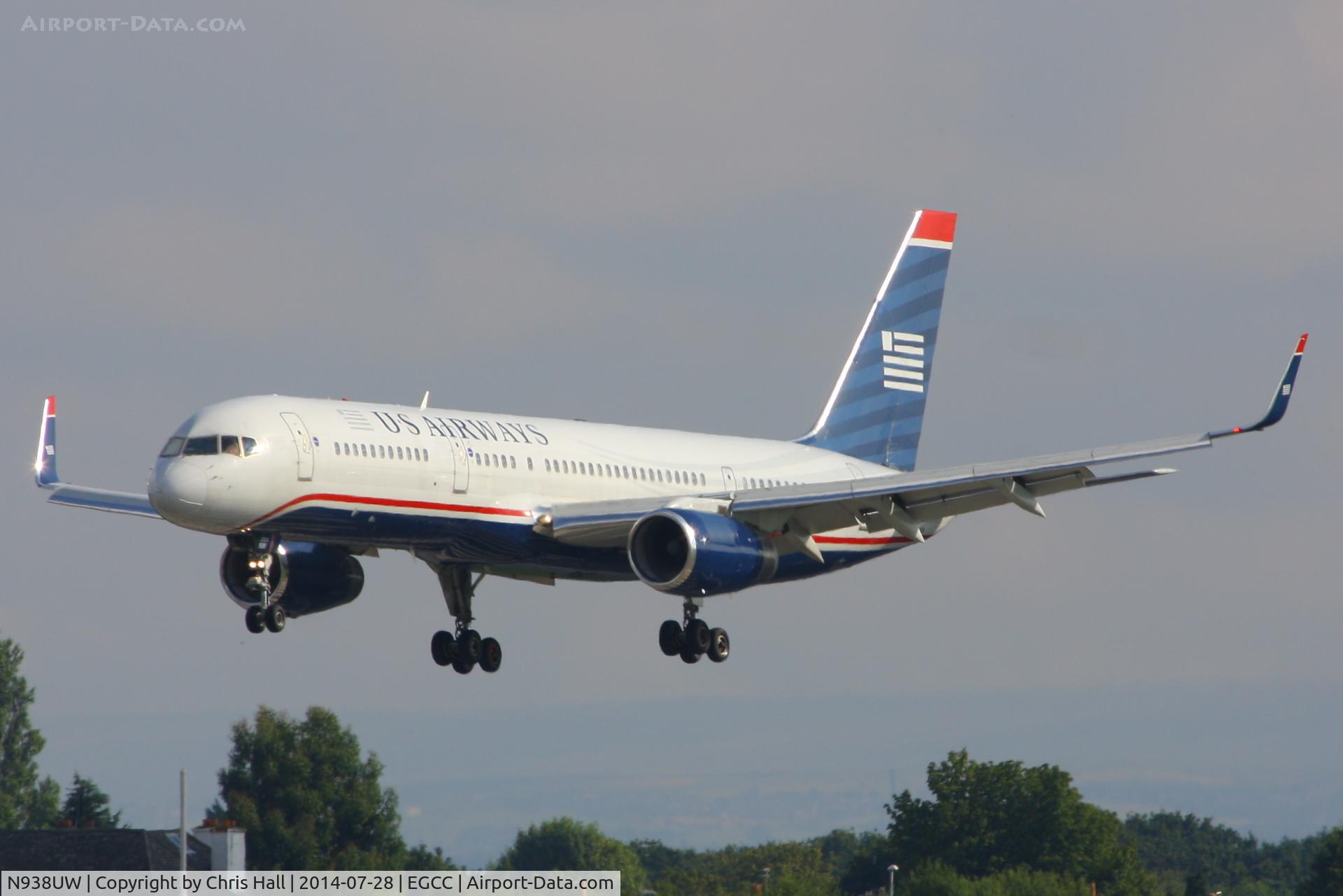 N938UW, 1994 Boeing 757-2B7 C/N 27246, US Airways