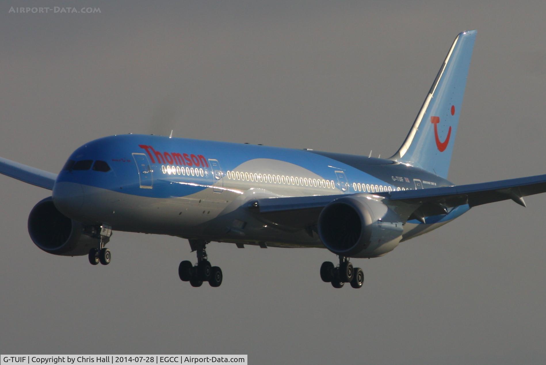 G-TUIF, 2014 Boeing 787-8 Dreamliner C/N 36428, Thomson