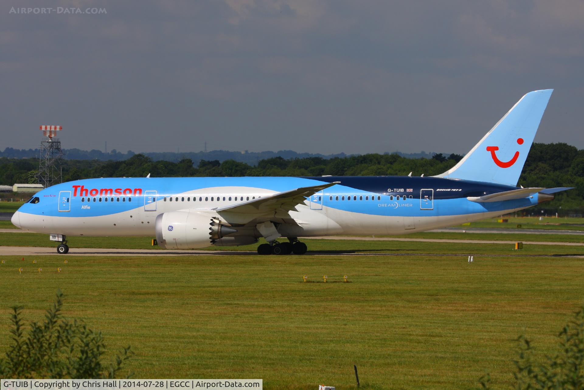 G-TUIB, 2013 Boeing 787-8 Dreamliner C/N 34423, Thomson