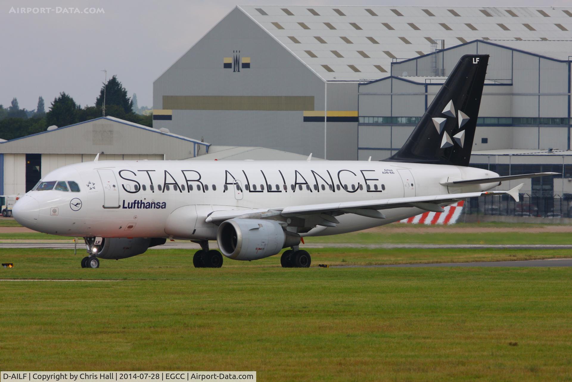 D-AILF, 1996 Airbus A319-114 C/N 636, Lufthansa