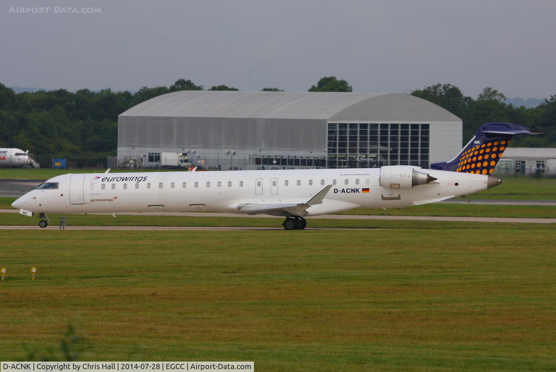 D-ACNK, 2010 Bombardier CRJ-900LR (CL-600-2D24) C/N 15251, Eurowings