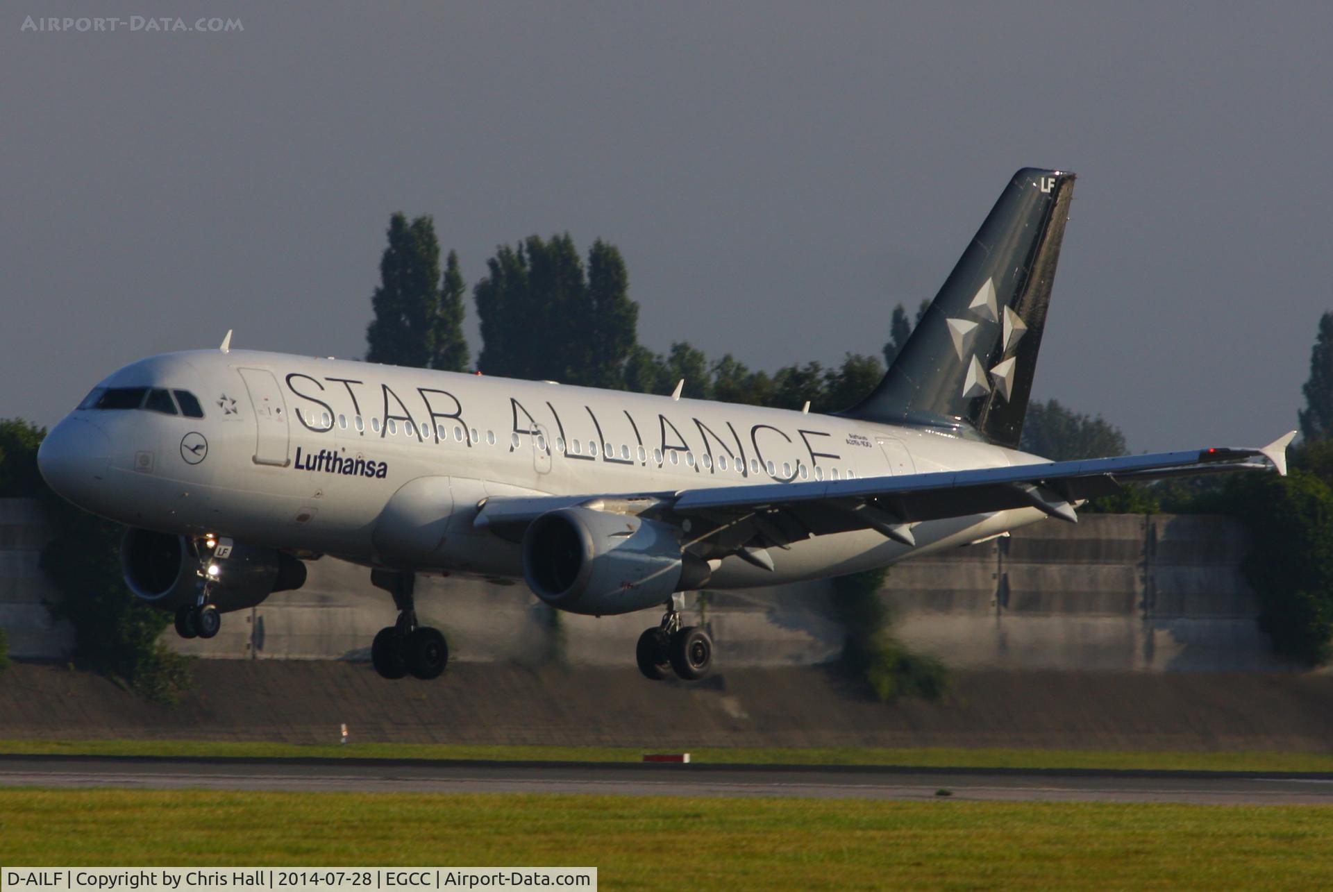 D-AILF, 1996 Airbus A319-114 C/N 636, Lufthansa