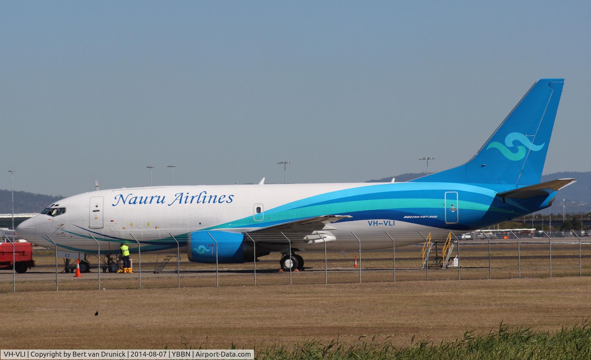 VH-VLI, 1993 Boeing 737-3H6/F C/N 27125, Nauru Airlines is the new name for Our Airline
