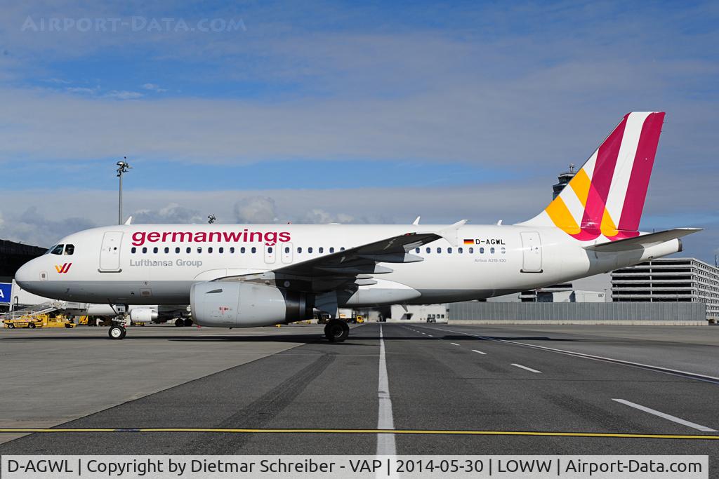 D-AGWL, 2008 Airbus A319-132 C/N 3534, Germanwings Airbus 319