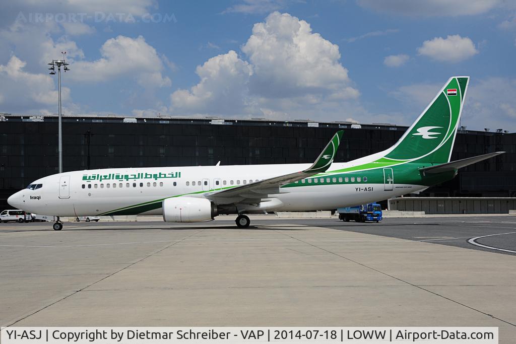 YI-ASJ, 2014 Boeing 737-81Z C/N 40090, Iraqi Airways Boeing 737-800