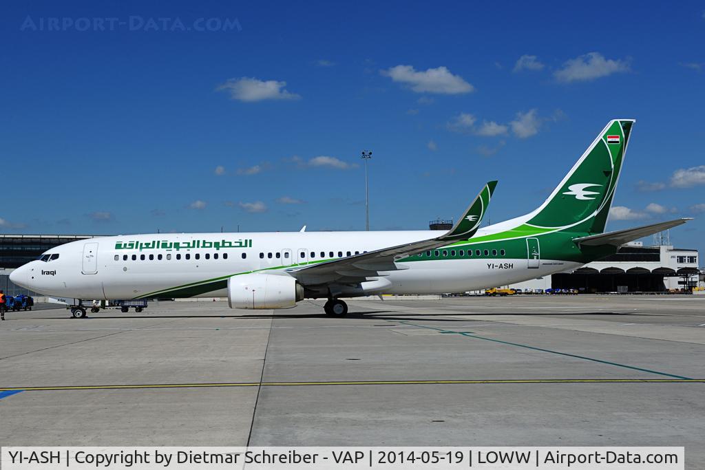 YI-ASH, 2014 Boeing 737-81Z C/N 40076, Iraqi Airways Boeing 737-800