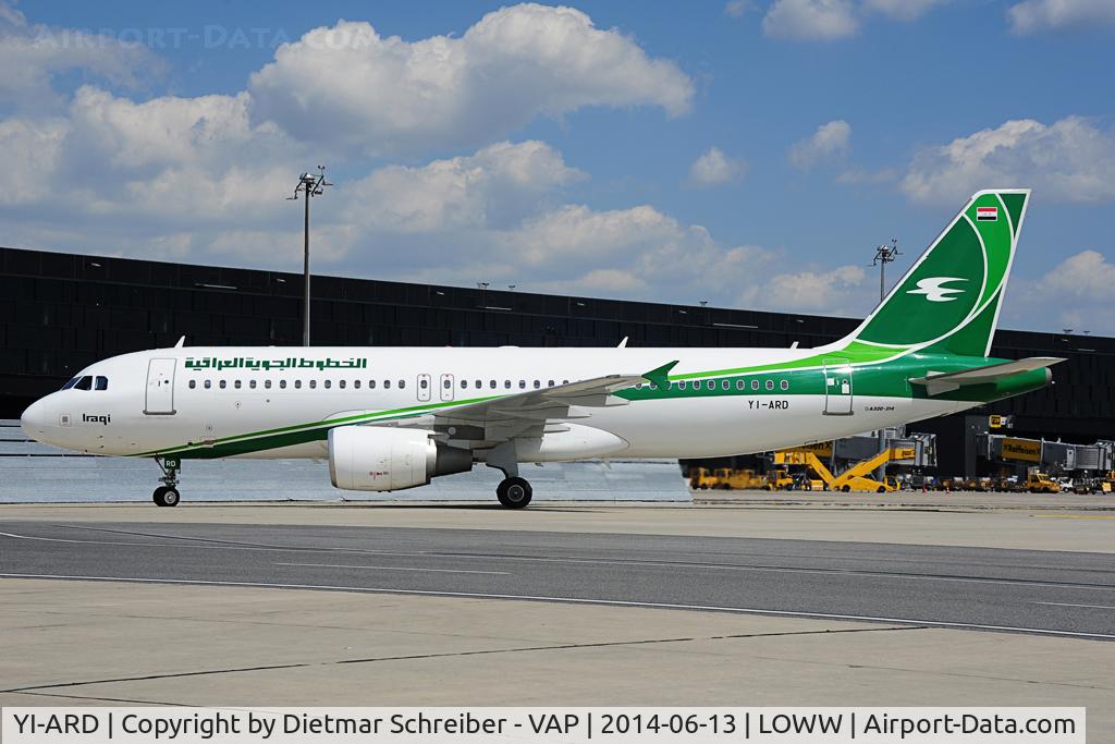YI-ARD, 2013 Airbus A320-214 C/N 5464, Iraqi Airways Airbus 320
