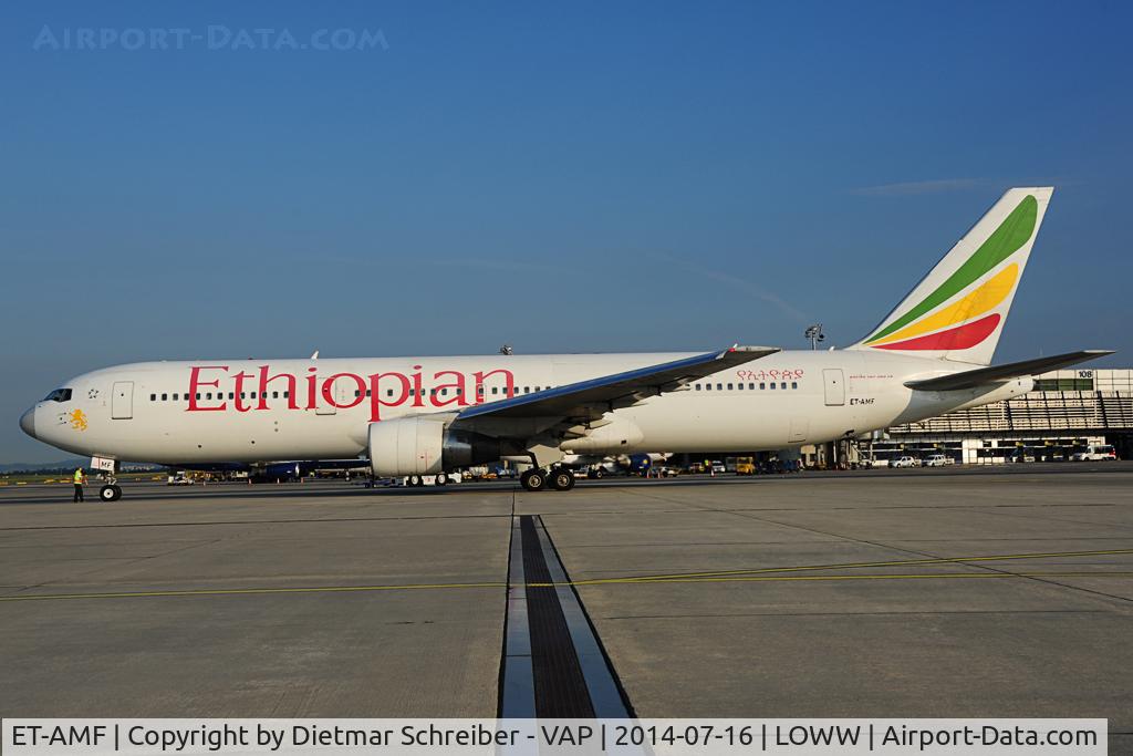 ET-AMF, 2000 Boeing 767-3BG/ER C/N 30563, Ethiopian Airlines Boeing 767-300
