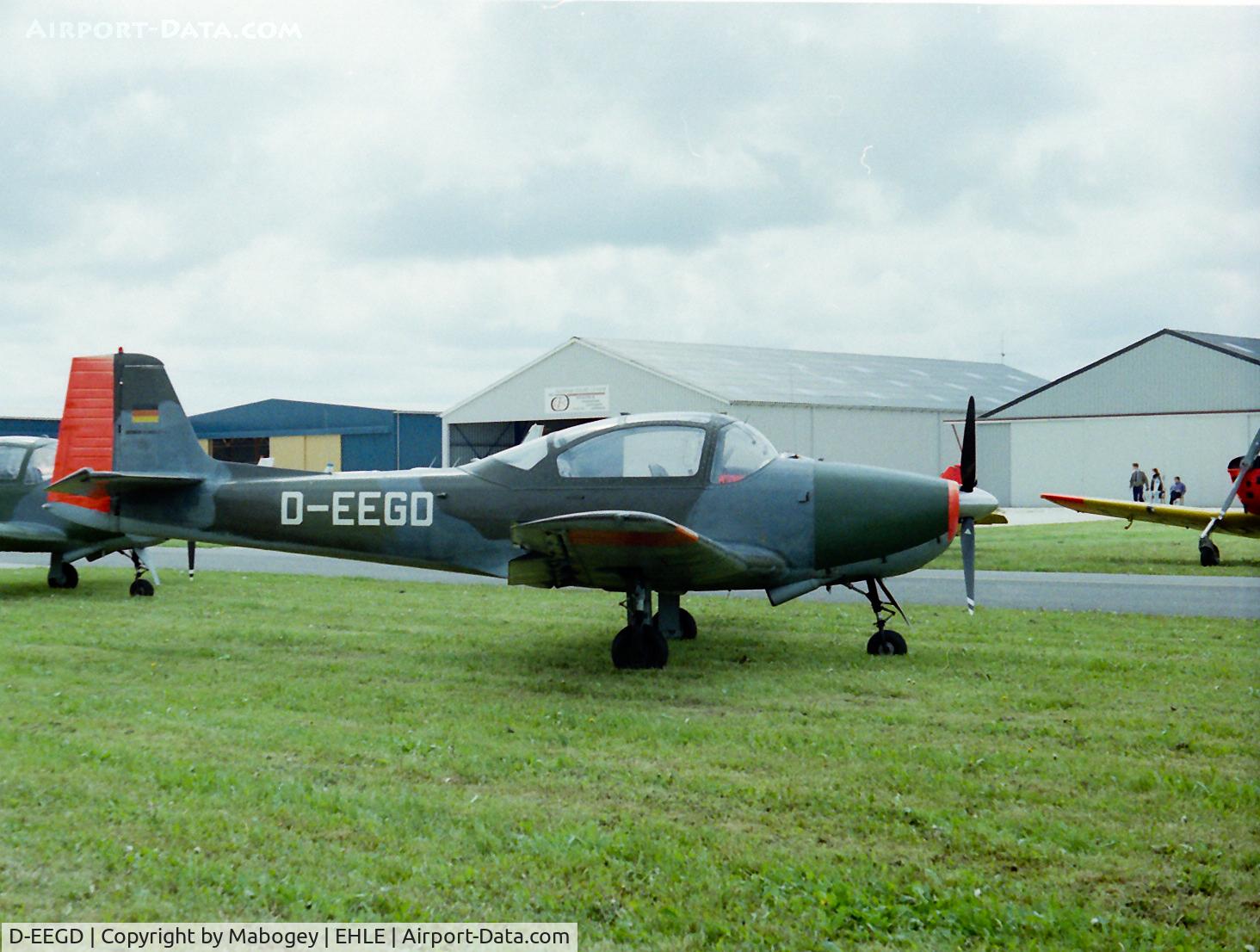 D-EEGD, Focke-Wulf FWP-149D C/N 315, Foto taken @ Leltystad airshow 1990.