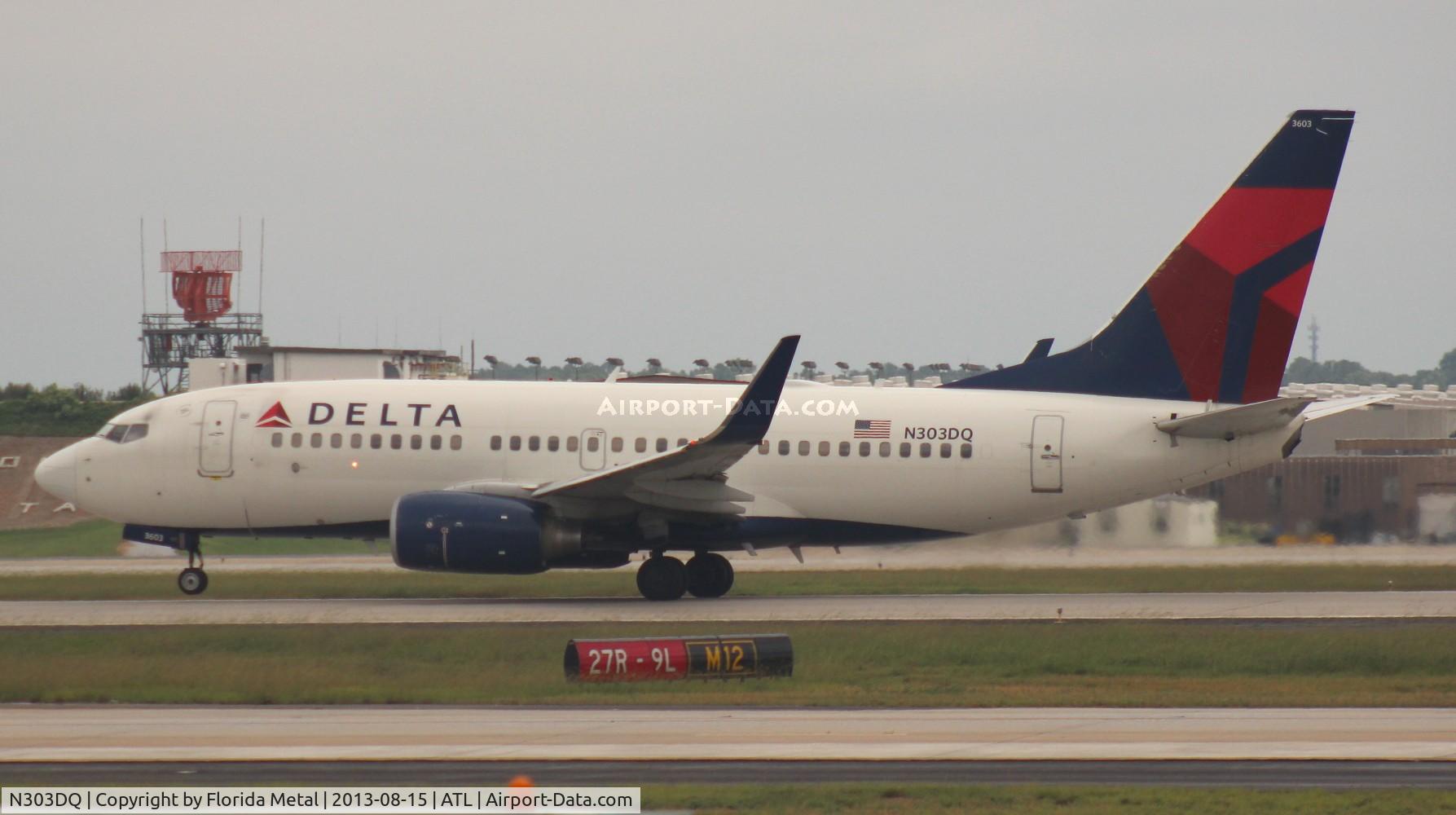N303DQ, 2008 Boeing 737-732 C/N 29688, Delta 737-700