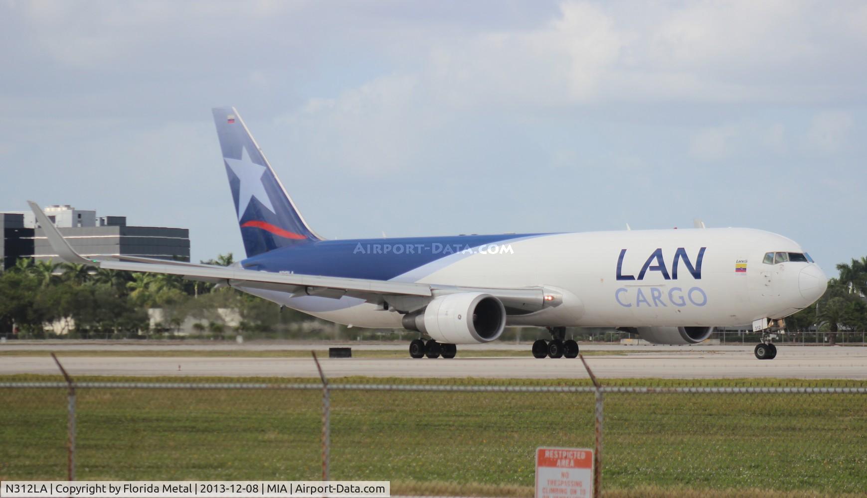 N312LA, 2001 Boeing 767-316F C/N 32572, LAN Cargo 767-300