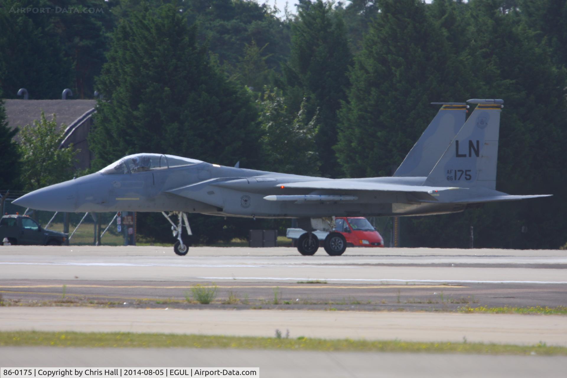 86-0175, 1986 McDonnell Douglas F-15C Eagle C/N 1025/C403, 493rd Fighter Squadron, ‘Grim Reapers’