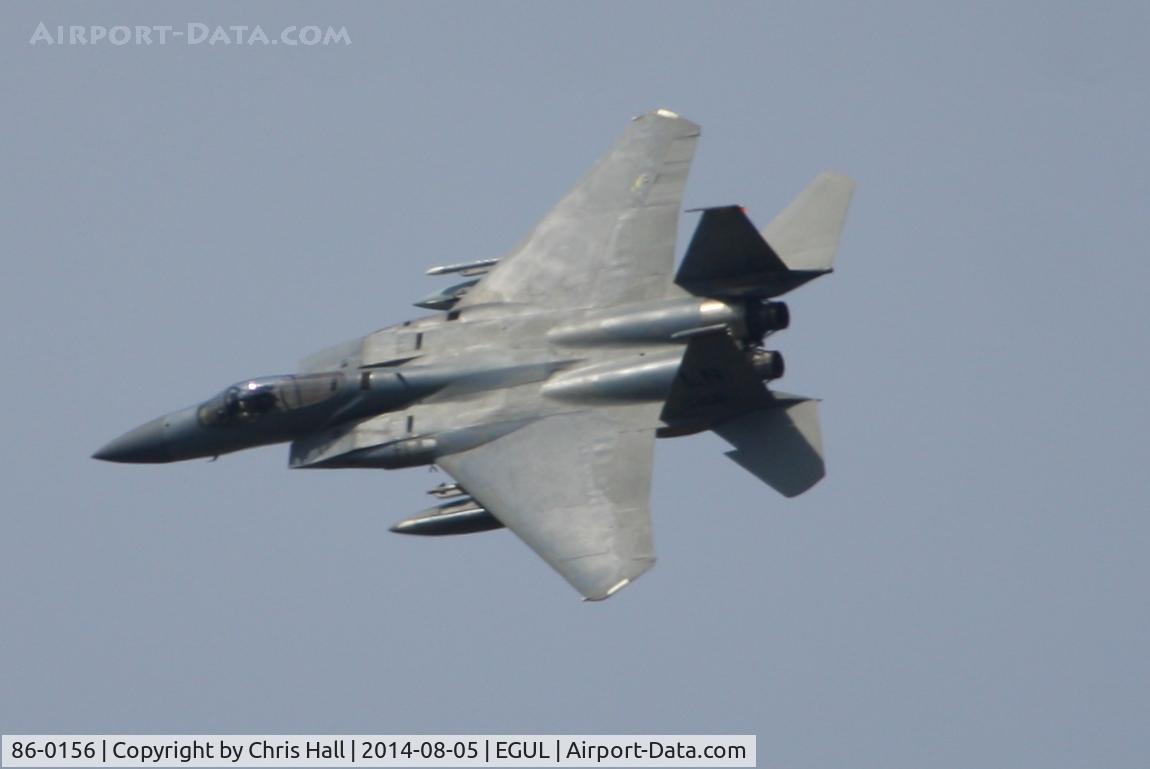 86-0156, 1986 McDonnell Douglas F-15C Eagle C/N 1003/C384, 493rd Fighter Squadron, ‘Grim Reapers’